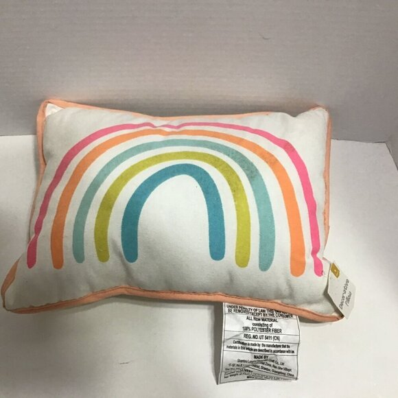 Girls Room  Decorative Throw Pillow 3 Piece Bundle Mix and Match Rainbow colors - Picture 12 of 16